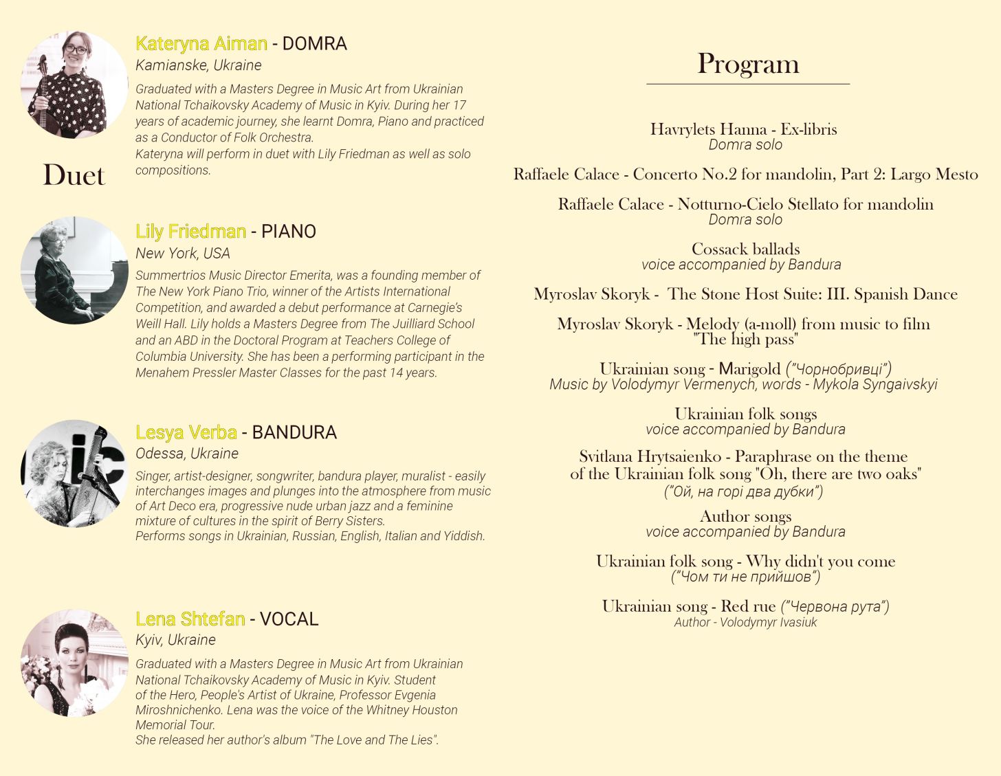 About Charity Concert